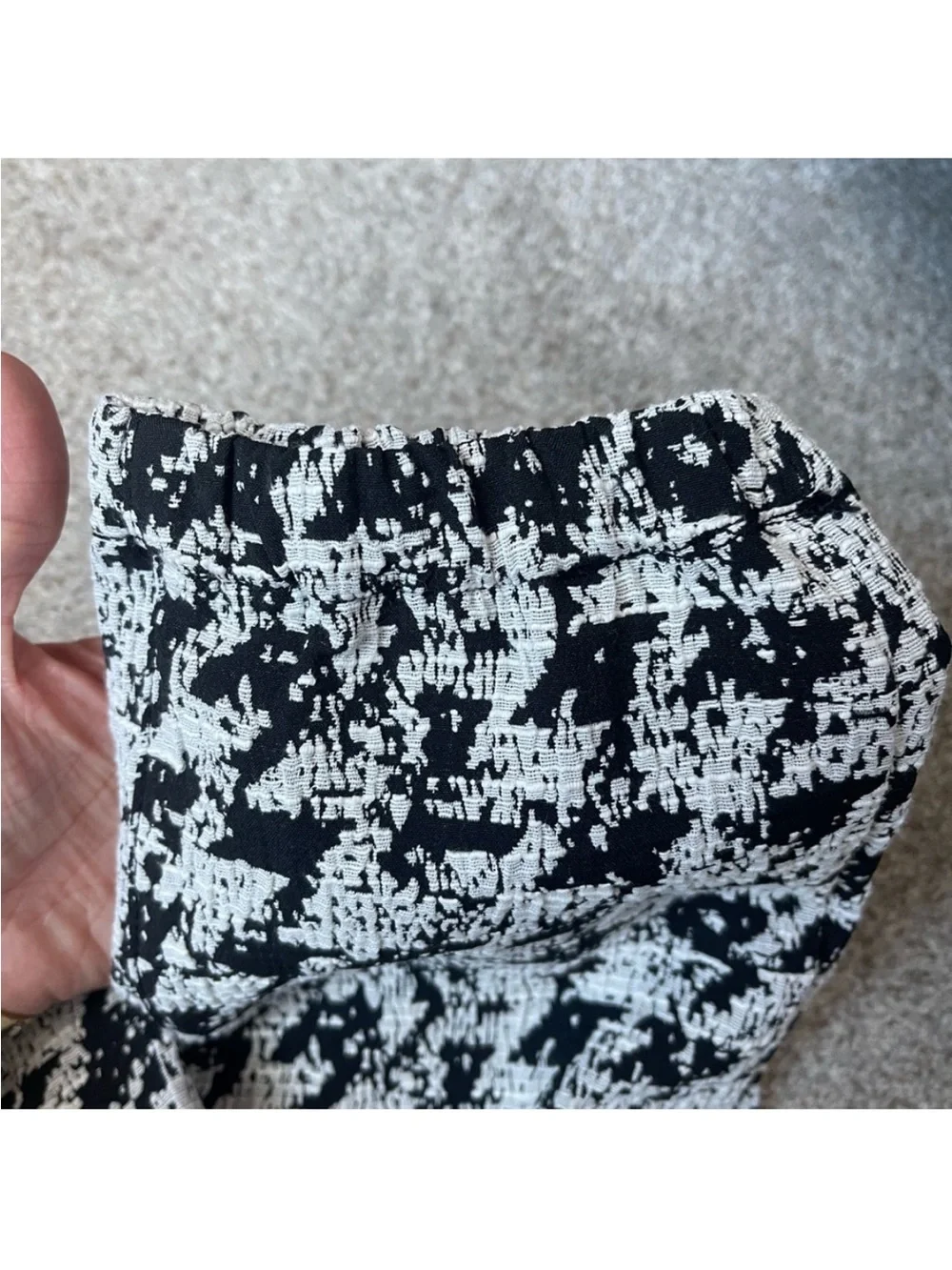 NWT Zanerobe Black & White Houndstooth Joggers size:32 - Picture 7 of 10
